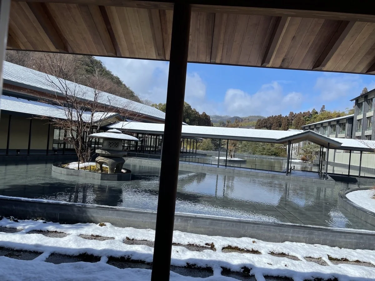 翌朝の庭園(青空)その2
