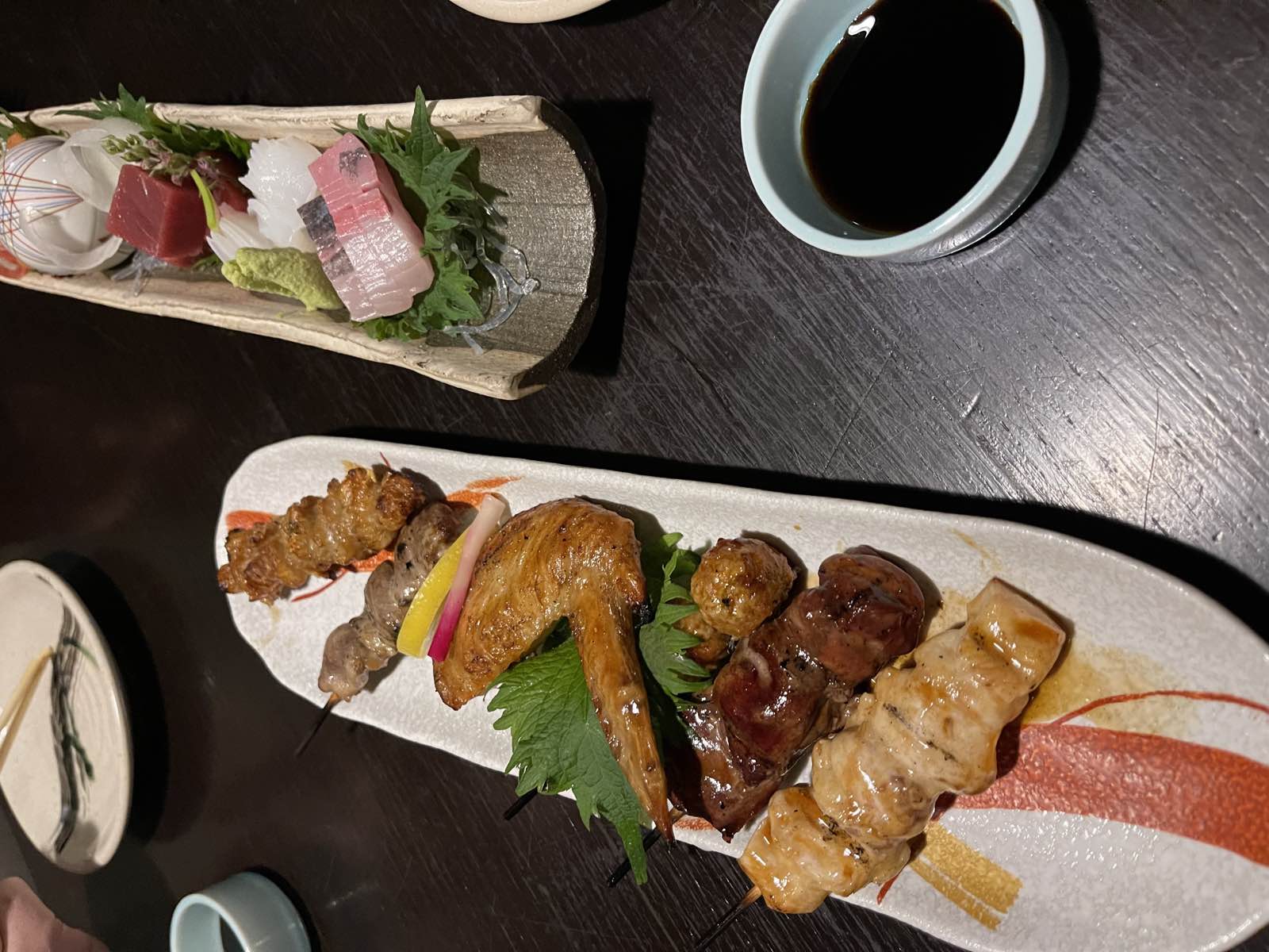 串焼きとお刺身