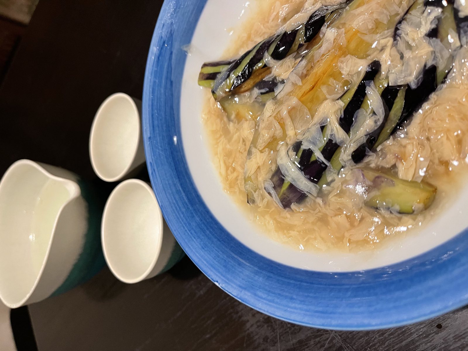 なすの湯葉あんかけ