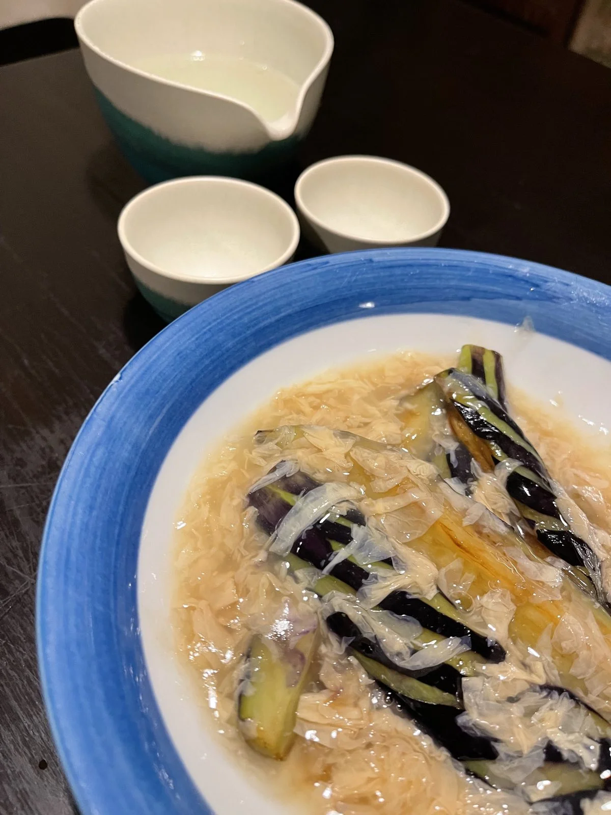 なすの湯葉あんかけ